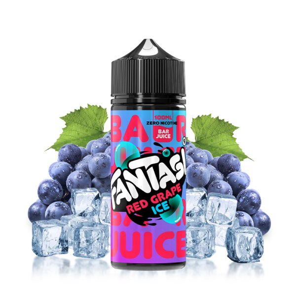 Blueberry Bubblegum 0mg 100ml - Bar Juice by Fantasi