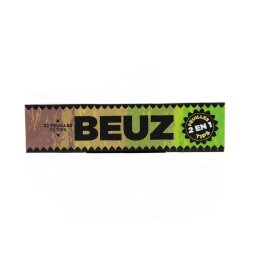 Rolling Papers Brown Slim + Tips (24pcs) - Beuz