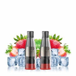 Cartouche Pré-remplie Strawberry Ice Kiwi Go+ (2pcs) - Kiwi Vapor