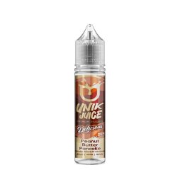 Peanut Butter Pancake 0mg 50ml - Delicious by Unik Juice