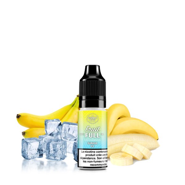 Banana Ice Nic Salts 10ml - Fruit Full by Dinner Lady