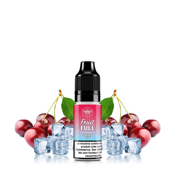 Cherry Ice Nic Salts 10ml - Fruit Full by Dinner Lady