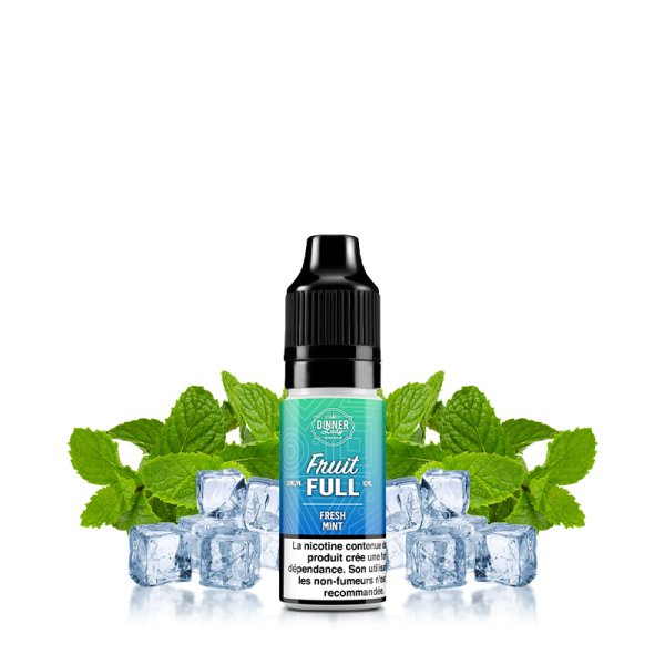 Fresh Mint Nic Salts 10ml - Fruit Full by Dinner Lady