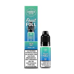 Fresh Mint Nic Salts 10ml - Fruit Full by Dinner Lady