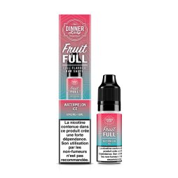 Watermelon Ice Nic Salts 10ml - Fruit Full by Dinner Lady