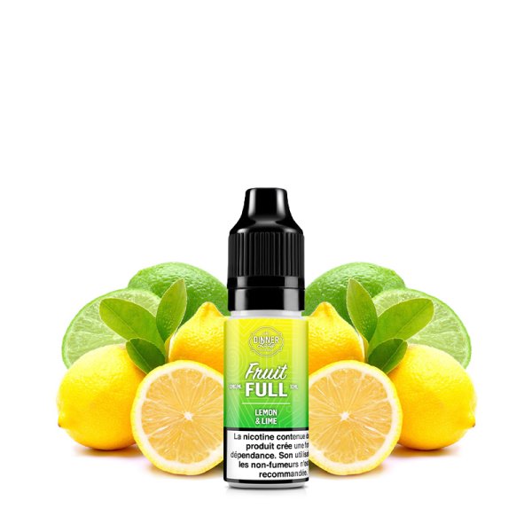 Lemon Lime Nic Salts 10ml - Fruit Full by Dinner Lady