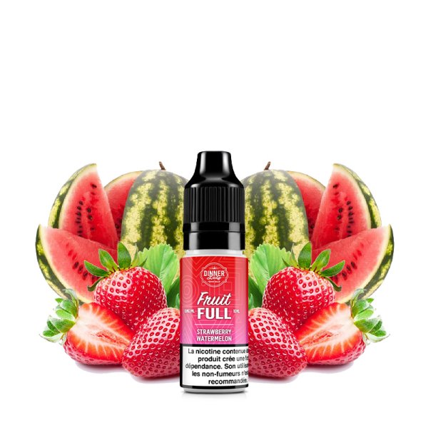 Strawberry Watermelon Nic Salts 10ml - Fruit Full by Dinner Lady