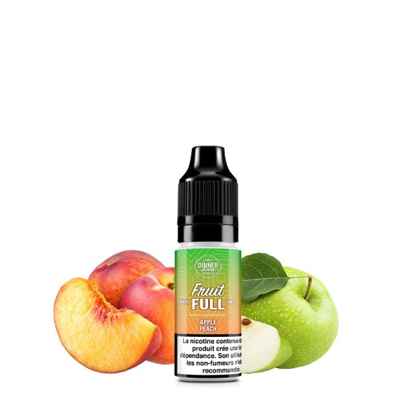 Apple Peach Nic Salts 10ml - Fruit Full by Dinner Lady