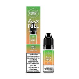 Apple Peach Nic Salts 10ml - Fruit Full by Dinner Lady