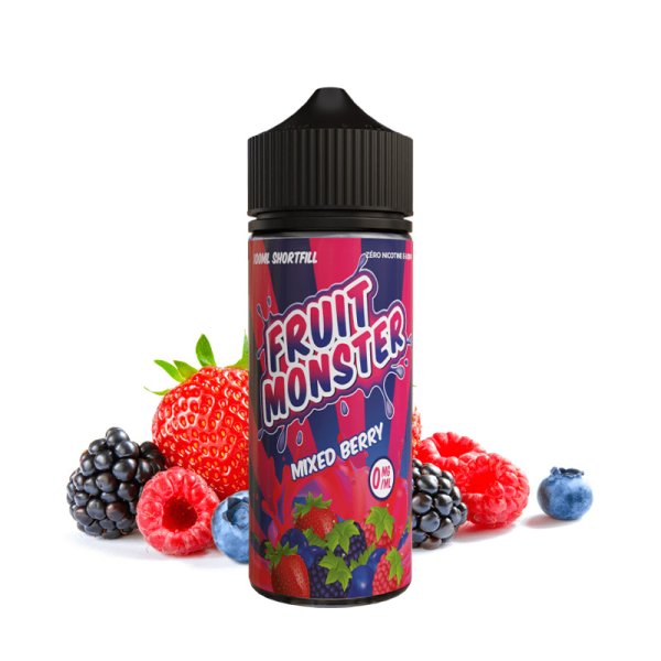 Mixed Berry 0mg 100ml - Fruit Monster by Monster Vape Labs