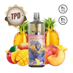 Puff Tornado 10000 TPD Europe Peach Mango Pineapple 20mg