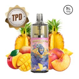 Puff Tornado 10000 TPD Europe Peach Mango Pineapple 20mg