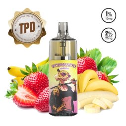 Puff Tornado 10000 TPD Europe Strawberry Banana 20mg