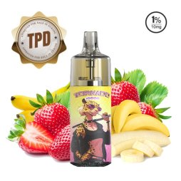 Puff Tornado 10000 TPD Europe Strawberry Banana 20mg