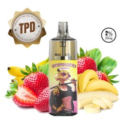 Puff Tornado 10000 TPD Europe Strawberry Banana 20mg