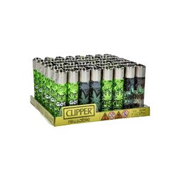 Graffiti CBD Lighter Set (48pcs) - Clipper