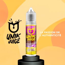 Lemon Tart Bliss 0mg 50ml - Delicious by Unik Juice