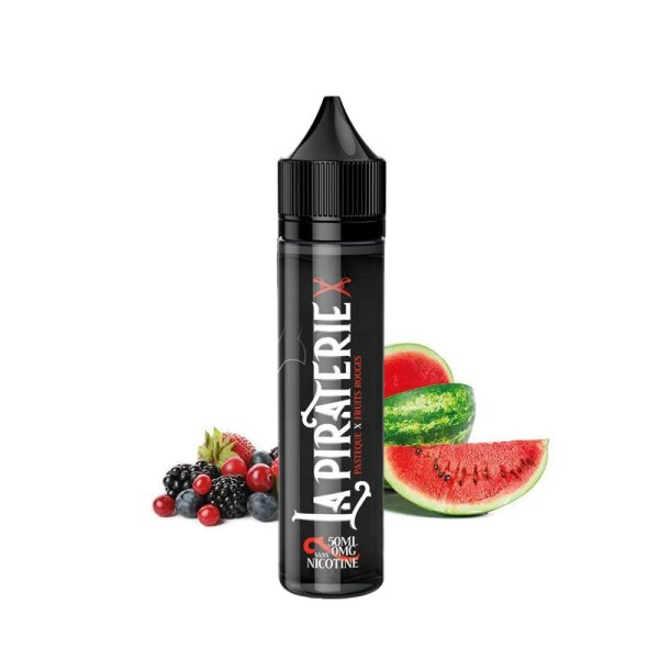 Watermelon Red Berries 0mg 50ml - La Piraterie