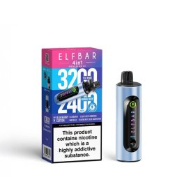 Kit 4 In 1 Blueberry Edition 20mg - Elfbar