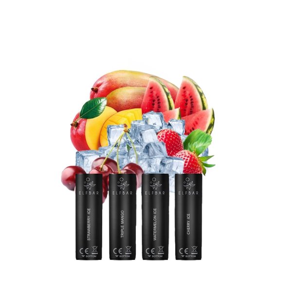 Cartouche Pré-Remplie 2ml Fruit Edition 20mg (4pcs) - Elfbar