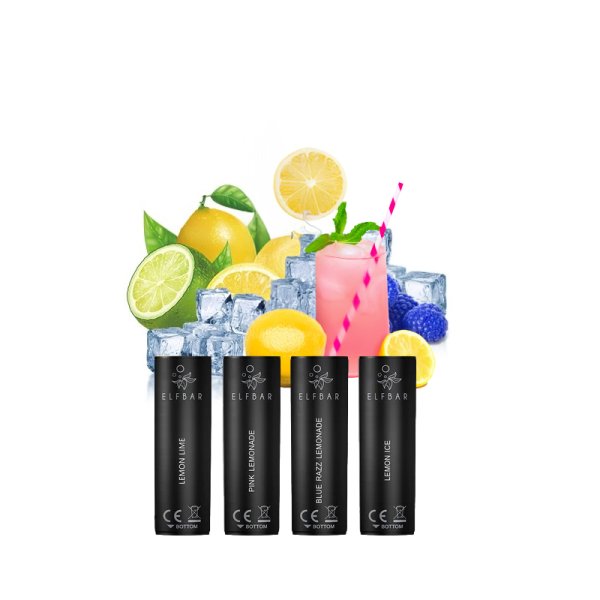 Cartouche Pré-Remplie 2ml Lemon Edition 20mg (4pcs) - Elfbar