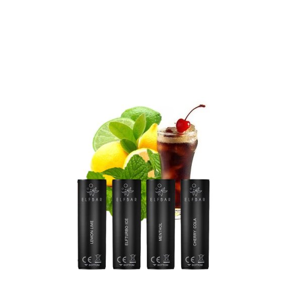 Prefilled Cartridge 2ml Ice Drinks Edition 20mg (4pcs) - Elfbar