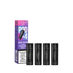 Prefilled Cartridge 2ml Berry Edition 20mg (4pcs) - Elfbar