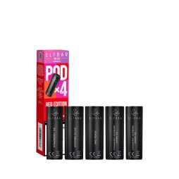 Prefilled Cartridge 2ml Red Edition 20mg (4pcs) - Elfbar