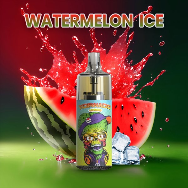 10000 Puff Watermelon Ice 10ml - Tornado by Gobar