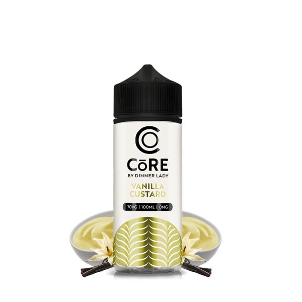 Vanilla Custard 0mg 100ml - Core by Dinner Lady