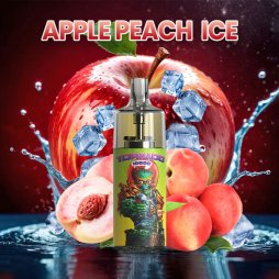 10000 Puff Apple Peach Ice 10ml - Tornado by Gobar