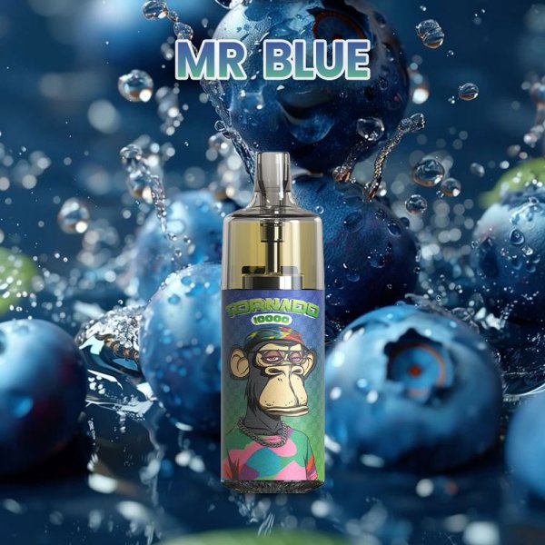 10000 Puff Mr Blue 10ml - Tornado by Gobar