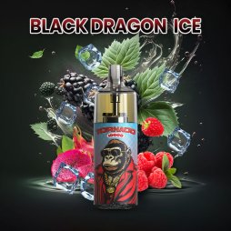 10000 Puff Black Dragon Ice 10ml - Tornado by Gobar