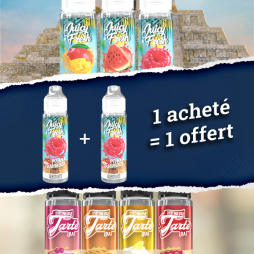 Offre 1+1 Pitaya Framboise 0mg 60ml - Juicy & Fresh by Airmust