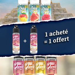 Offer 1+1 Framboisier 0mg 60ml - C'est pas d'la Tarte by Airmust