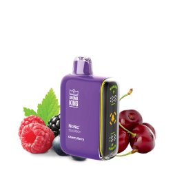 Puff NoNic Galaxy 15000 Cherry Berry TPD Ready - Aroma King