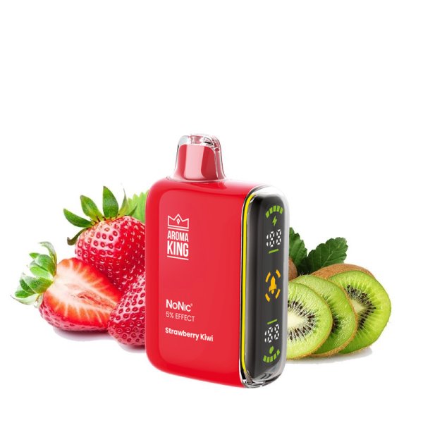 Puff NoNic Galaxy 15000 Strawberry Kiwi TPD Ready - Aroma King