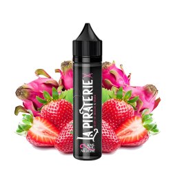 Dragon Fruit Strawberry 0mg 50ml - La Piraterie