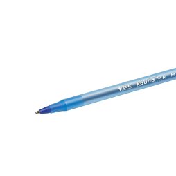 Stylo Bleu Round Stic Medium (8pcs) - Bic