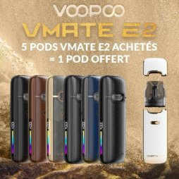 5+1 Offre Découverte Vmate E2 - Voopoo