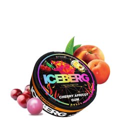 Pouches Nicotine 50mg Cherry Apricot Gum - Iceberg