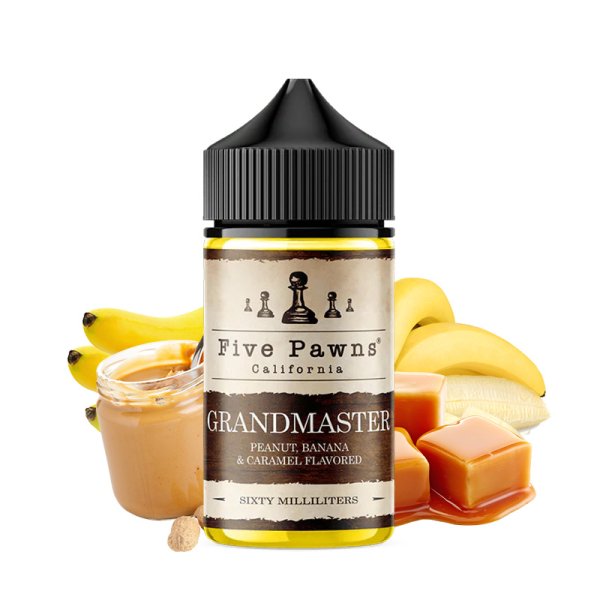 Grandmaster 0mg 50ml - Five Pawns