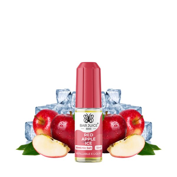 Red Apple Ice Nic Salts 10ml 20mg - Bar Juice 5000