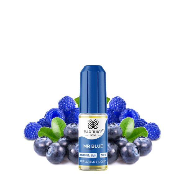 Mr Blue Nic Salts 10ml 20mg - Bar Juice 5000