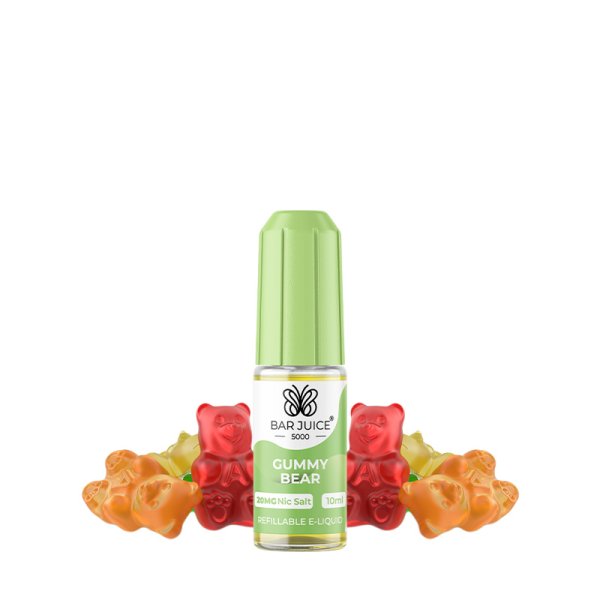 Gummy Bear Nic Salts 10ml 20mg - Bar Juice 5000