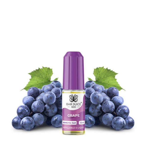 Grape Nic Salts 20mg 10ml - Bar Juice 5000