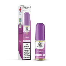 Grape Nic Salts 10ml 20mg - Bar Juice 5000