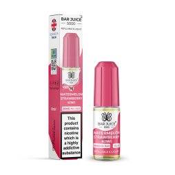 Watermelon Strawberry Kiwi Nic Salts 10ml 20mg - Bar Juice 5000