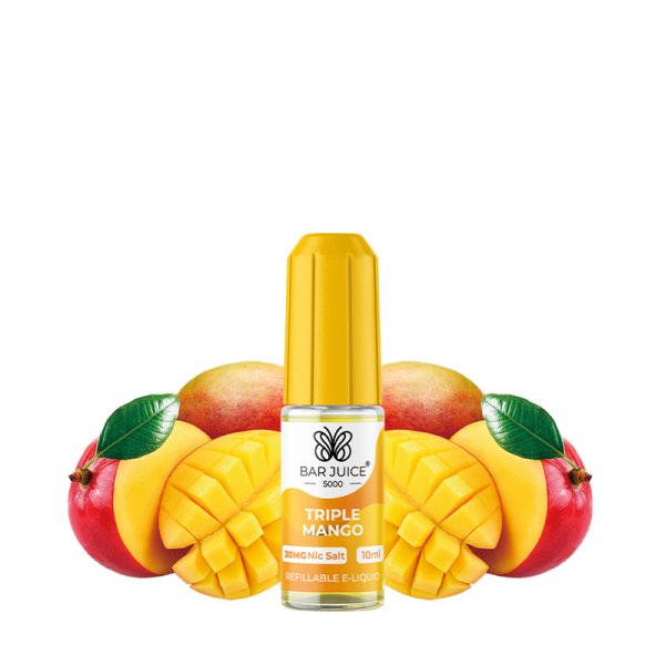 Triple Mango Nic Salts 10ml 20mg - Bar Juice 5000