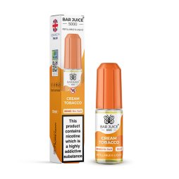 Cream Tobacco Nic Salts 10ml 20mg - Bar Juice 5000